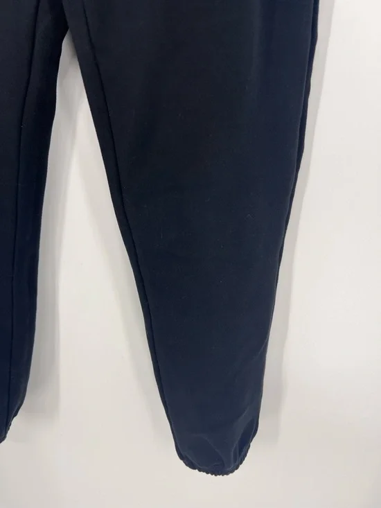 Buff Bunny Black Jogger Sweatpants Size Small High Rise Athletic Lounge Pants - Picture 3 of 9